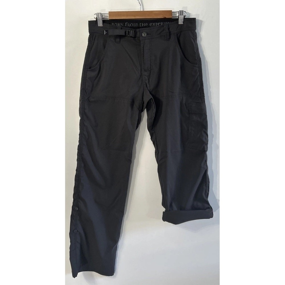 Mens prAna Stretch Zion Hiking Pants Sz 30 30x30 Nylon Stretch